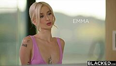 Blacked Gym-Bunny Emma Feels Intense Passion Cheating with Trainer