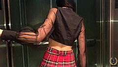 i eva yi in fishnets got facialized by rome major after he fucked my pussy hard with his monster cock