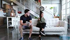 Sloan Harper's stepson helps her with her homework and they both get what they need