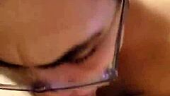 fat bbw gives blowjob