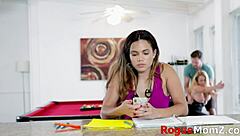 Stepmom Gives Blowjob Before Hard Fucking and Riding