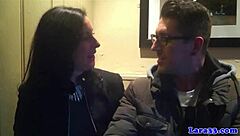 Beautiful woman of a certain age seduces a man she met in a bar