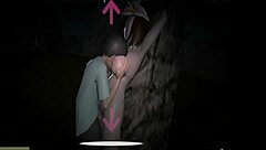 Anime porn gallery of a submissive Japanese woman being sacrificed in a post-apocalyptic world