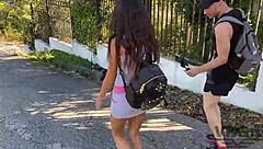 Widow Lures Guys To Haunted House For Hardcore Fucking