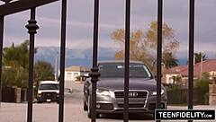 Aubrey Sinclair facialed