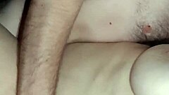 cartoon tight pussy creampie! riding monster cock!