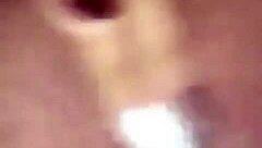 Hot Wife Masturbates With Dildo And Fingers