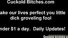 Femdom humiliation in a BDSM marriage with an old couple