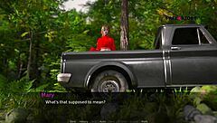 In Dusklight Manor, Jhon Enjoys Audrey And Lizzie, Then Takes Audrey In The River.