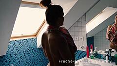 teen pussy's wet slit opens wide for big dick fucking.