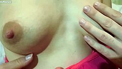 Zlata’s nipples are hard as she sucks them while being nibbled