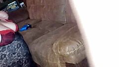 Oral sex on the couch