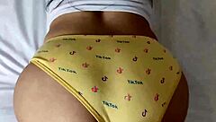 My stepdaughter shows me her princess pants and their smell