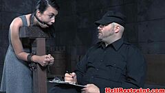 Bound Submissive Whipped By Master