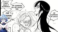 Girls Enjoy Night Out Together