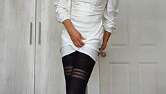 Sofia Natalia Colin Se Pone El Condón Y Se Corre Dentro Hasta Las Piernas Le Timbran En El Orgasm