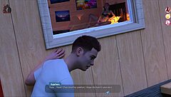 Helping the hotties in episode 22 of the anime game series