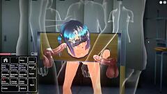 Blue Haired Girl Having Fun In Hentai