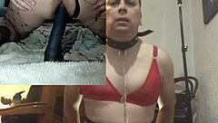 Using Two Dildos in Lingerie!