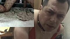 Using Two Dildos in Lingerie!