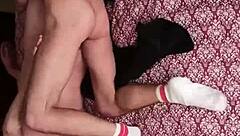 Young Latinos enjoy bareback fun