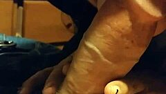 Uncle watches as she sucks daddy's cock