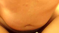 milf begs for cock to fill her wet shaved pussy in pov fucking