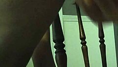 Girl rides dildo feeling intense pleasure