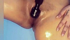 Beautiful house wife showing her body for fans