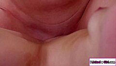 Alison hires lesbian for intense scissoring and fingering session