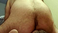 Whiny bitch endures face sitting and farting from maledom