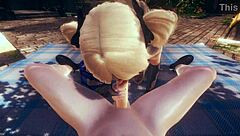 Yo, wanna see Fischl's POV blowjob with cum on face in Genshin hentai?