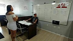 Sex On Engineering Desk With Milf