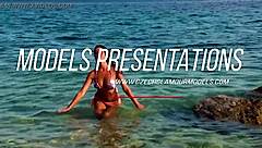 Glamour models from Czech Republic in hot striptease clips (softcore)