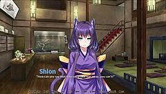 Hentai game with monster tits and creampies in hot spring