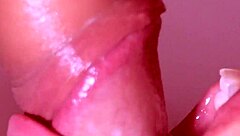 Petite Latina Sucks Cock Close-Up, Cums In Mouth During Holiday Weekend.