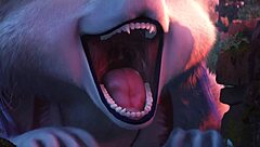 Animasi Hentai Vore dengan Bonus Sudut Furry