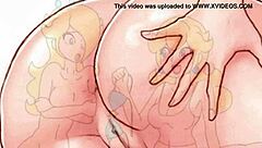 Ultimate lesbian fanart music video with pussy scenes