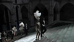 Anna Kovalchuk performs explicit sex scenes in the master and margarita, featuring intense maledom domination