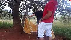 I met a blonde on the road and things got public.