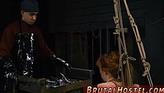 Big dick gangbangs bound young teens