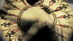 Antique illustrations of risqué content