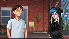 Summertime Saga Hentai Big Tits Action