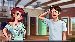 Amateur anime game walkthrough with ecchi scenes: Summertime Saga 64