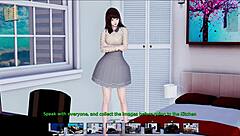 A hot erotic story with an Indian brunette