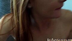 Real Redhead Teen Tongues Blonde!