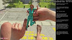 big apple fucks small gesture in 3d