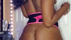 Ebony Naejae Shows Off Big Ass!