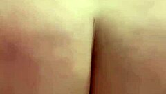 fast amateur blonde has creamy orgasm close up