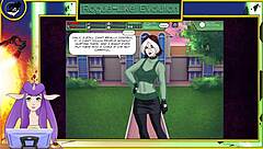 Hot sexy Rogue in shower.